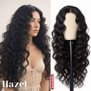 Black Wavy Full Wig HZL601 (Copy)