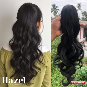 Black Wavy Ponytail HZL701