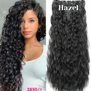 Black Light Wavy Five Clip in Extension 5DC65B2#