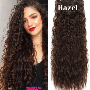 Brown Light Wavy Five Clip in Extension 5DC65BR4#