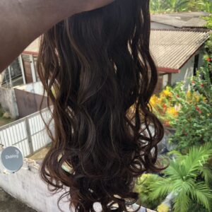 Brown Wavy Five Clip in Extension 5W60BR4#